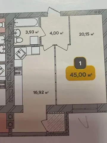 Продаж 1к Квартира 45 кв.м ЖК Студентський Хмельницький - фото 4