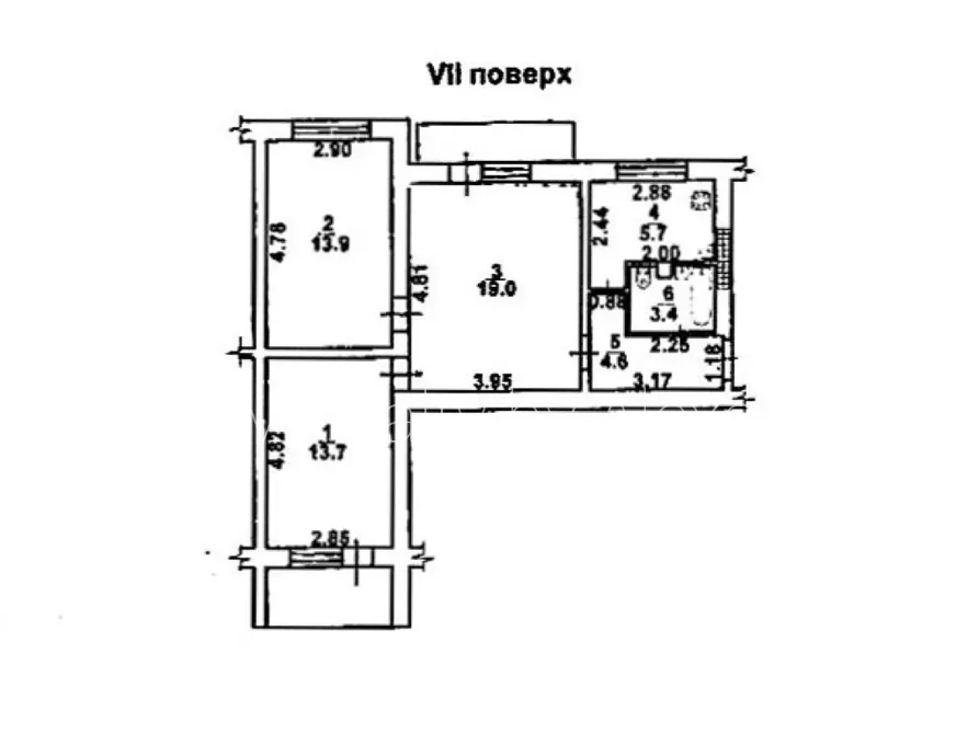 Продаж 3к Квартира 64 кв.м Батанический переулок, 2 Одеса - фото 13
