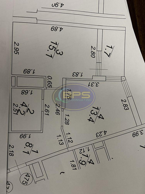 Продаж 1к квартири 42.5 кв. м Одеса - фото 18