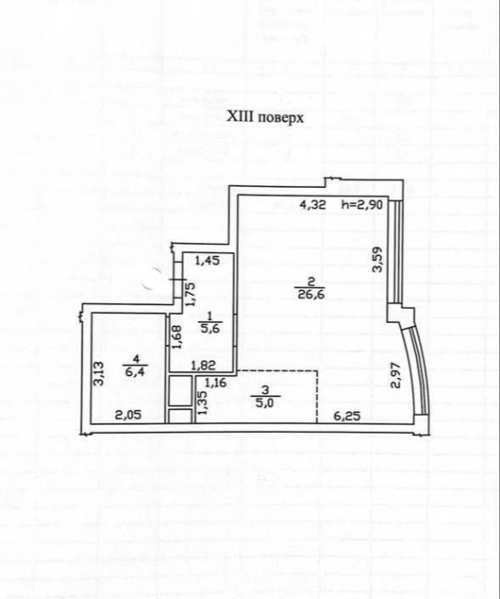 Продаж Квартира 1-кімнатна на просп. Гагарина (просп. Леси Украинки), 19в Одеса - фото 11