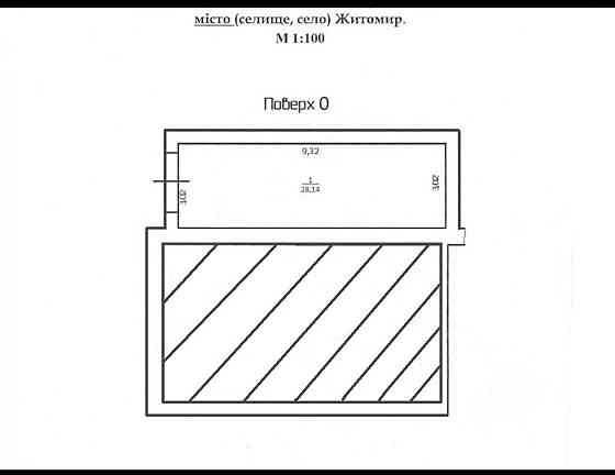 Продаж Квартира 3-кімнатна, 1/5 поверх на вул. Лесі Українки Zhytomyr