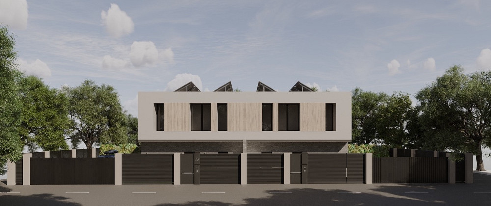 Продам Дуплекс 109м.кв. с террасой в Бурлачьей Балке под отделочные работы с подводом всех коммуникаций в дом. Бурлача Балка - фото 3