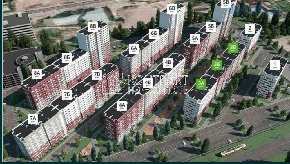 Продаж Квартира 2-кімнатна, 4/16 поверх на вул. Борткевича Харків - фото 2