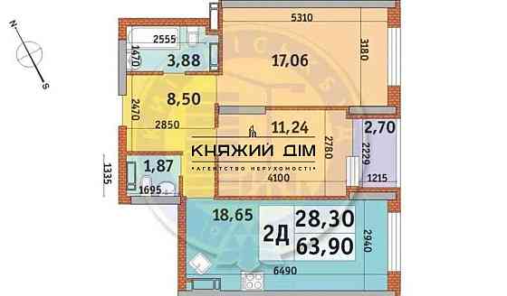 Продаж 2-х к. кв. в ЖК Київ