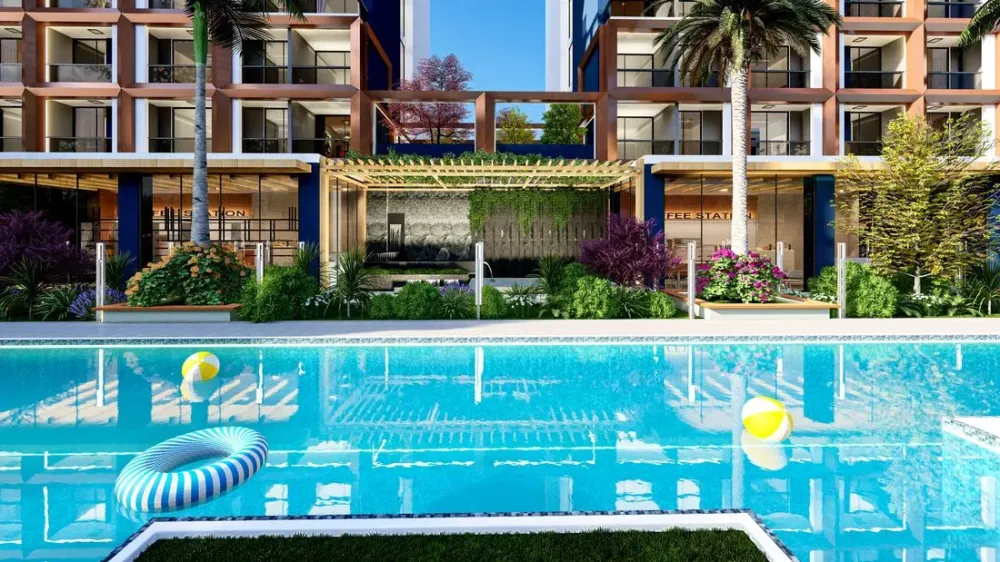 Квартира за границей 39 кв.м 1 комн. 1-й этаж г. Мерсин, на Томюк Мерсин - изображение 5