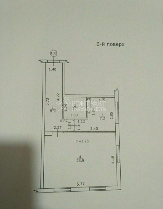Продаж Квартира 2-кімнатна, 6/6 поверх на вул. Дерев'янка Харків - фото 19