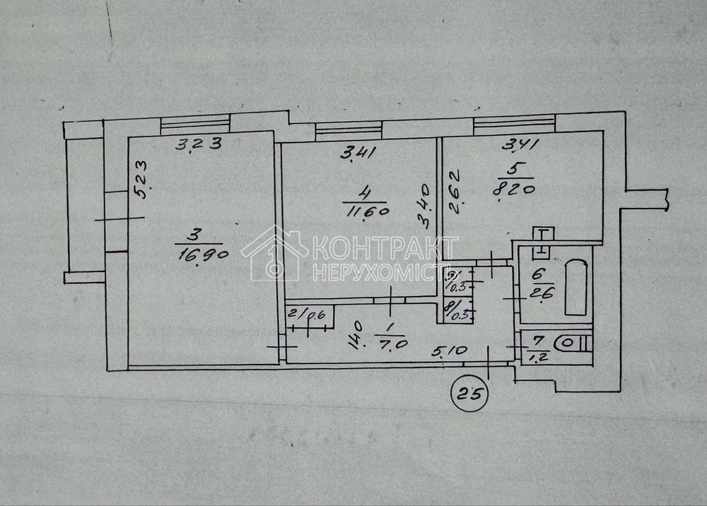 Продаж Квартира 2-кімнатна, 7/16 поверх на вул. Академіка Павлова Харків - фото 1