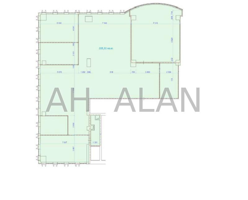 Оренда офісне приміщення на Амосова Миколи вул., 12 приміщень - 7, поверх - 5/17 Київ - фото 13
