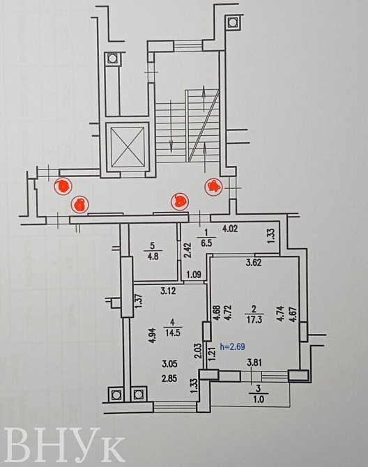 Продаж Квартира 1-кімнатна, 8/9 поверх на вул. Ленона L'viv - photo 9