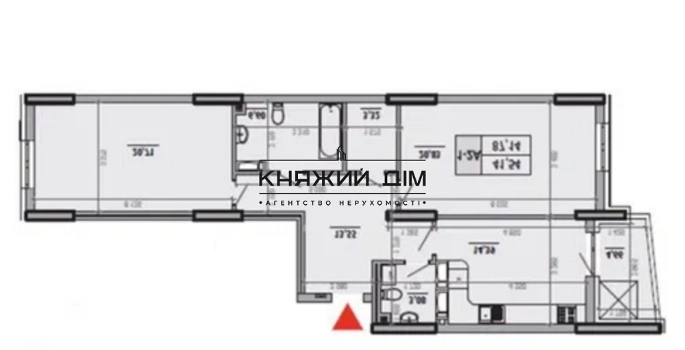 Продаж 2-х к.кв. в ЖК Русанівська гавань. № 21144550 Київ - фото 6