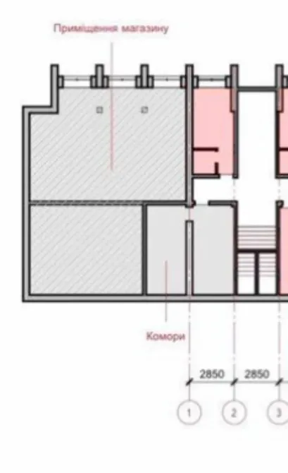 Продаж Магазин / салон / торгова точка площа 111.7 кв.м 1-й поверх  Дніпро - фото 1