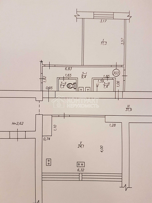 Продаж Квартира 2-кімнатна, 3/9 поверх на вул. Ньютона Харків - фото 3