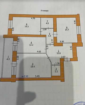 Продаж 3к квартири 86.1 кв. м на вул. Гайова Тернопіль - фото 1