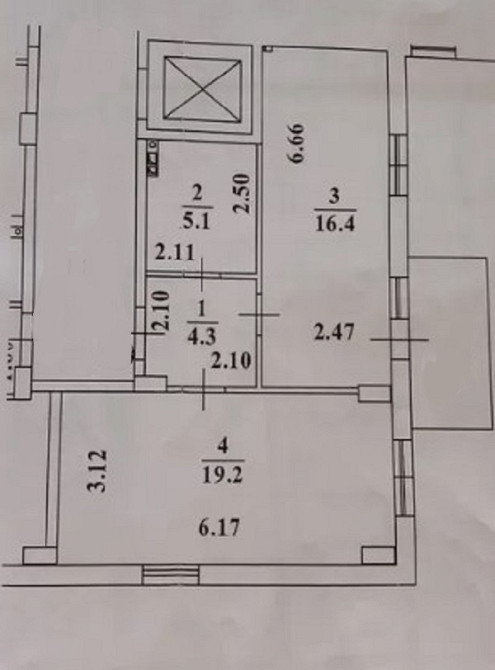 Просторная квартира в новом доме на пос. Котовского Крижановка (Коминтернивський район) - изображение 16
