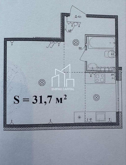 Продаж Квартира 1-кімнатна, 1/4 поверх на вул. кільцева дорога Басовка - изображение 8