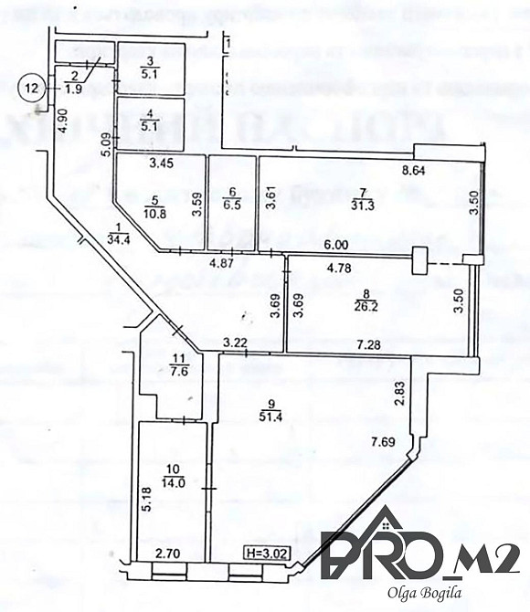 Продаж Квартира 3-кімнатна, 11/30 поверх на Велика Васильківська вул., д. 72 Киев - изображение 16