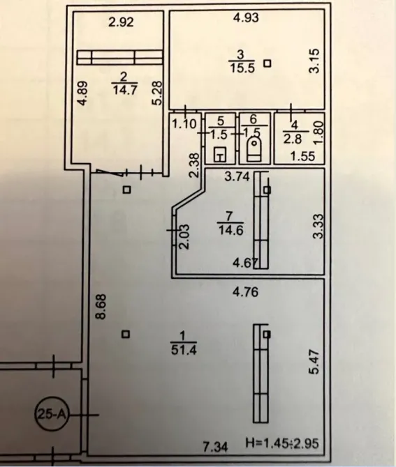 Здається Офісні приміщення площа 105 кв.м 6-й поверх Київ Глибочицька 40Х Київ - фото 7