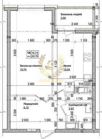 Продам 1 квартиру Новосілки 