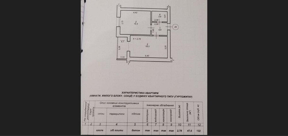Продаж Квартира 1-кімнатна, 2/5 поверх на вул. Національної Гвардії Ивано-Франковск - изображение 17