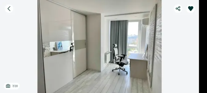 We offer to rent a 3-room apartment with a panoramic view in the Kyiv Venice residential complex, Vozziedna str. Kiev - photo 8