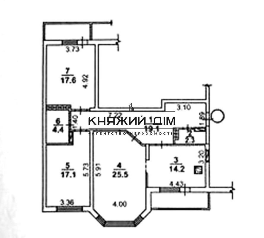 Продажа раздельной 3-х к.кв. на Позняках. № 21133191 Киев - изображение 12