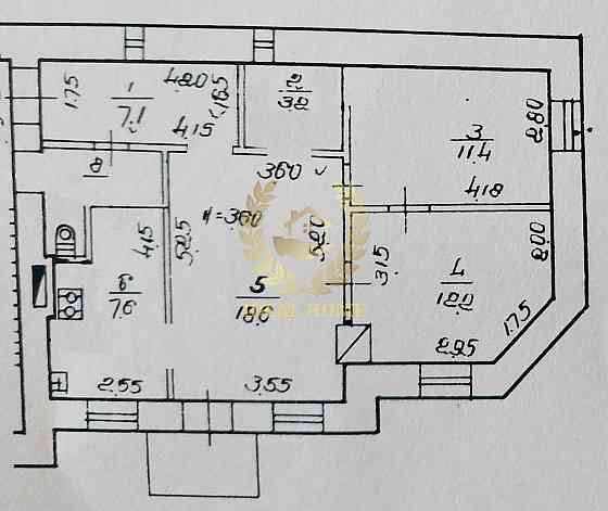 Продаж Квартира 3-кімнатна, 3/4 поверх на Набережно-Крещатицкая ул., 7 Київ