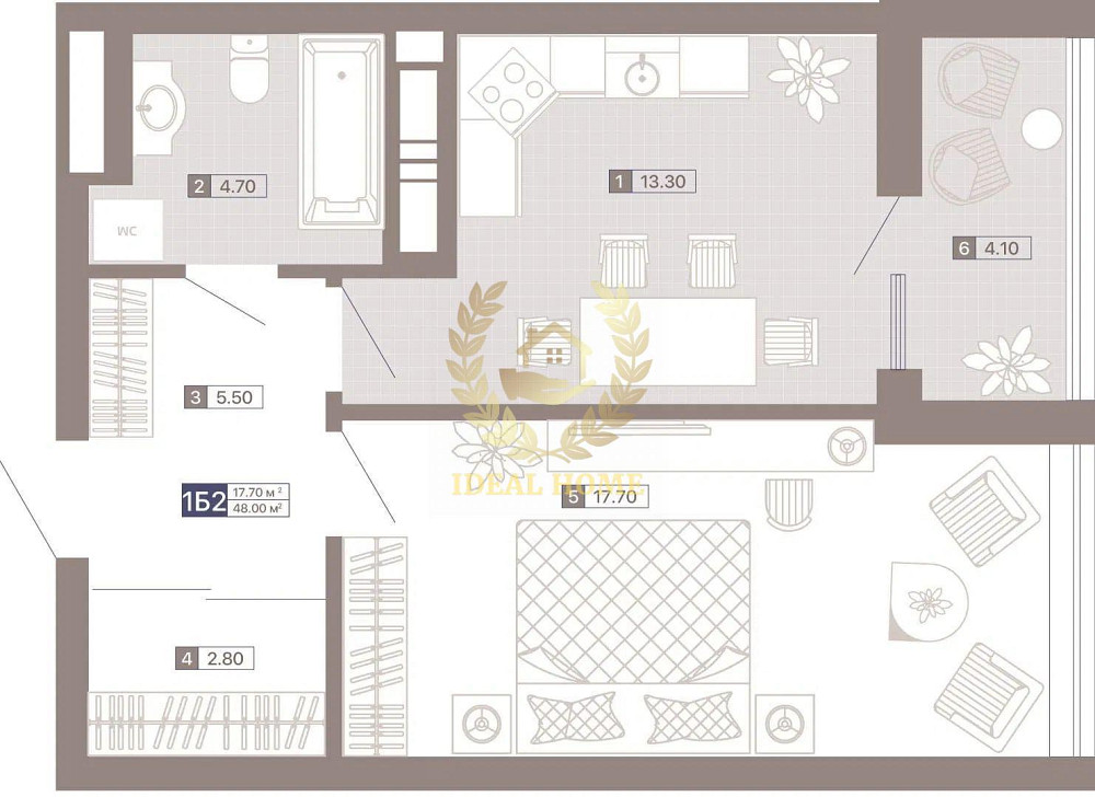 Продаж Квартира 1-кімнатна на Половецкая ул., 4 Kiev - photo 4