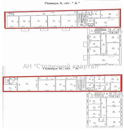Оренда офісне приміщення на Хорива вул., 3 приміщень - 20, поверх - 2/3 Київ