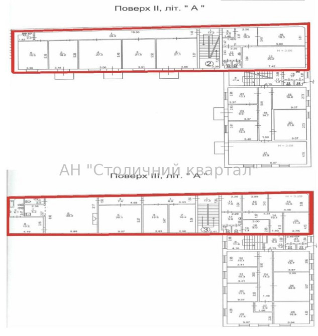 Оренда офісне приміщення на Хорива вул., 3 приміщень - 20, поверх - 2/3 Киев - изображение 3