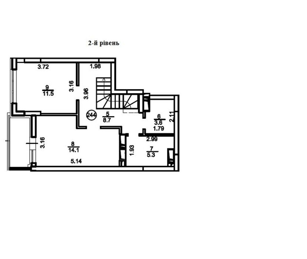 Продаж Квартира 3-кімнатна, 25/27 поверх на Вишгородська вул., 45г Kiev - photo 5