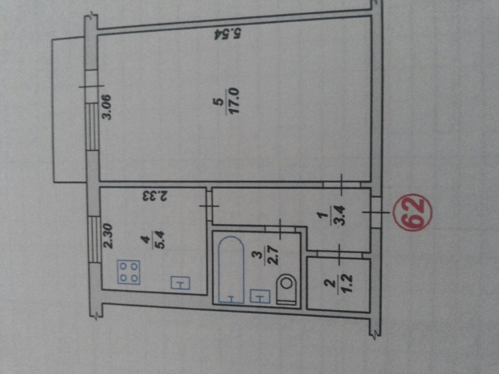 Продаж 1к Квартира 32 кв.м Кондратюка Житомир - фото 1