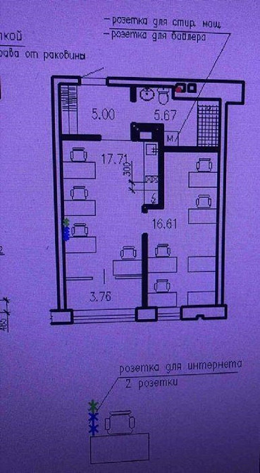 Оренда офісне приміщення на улица Заречная, д.2 приміщень - 2, поверх - 2/24 Київ - фото 15