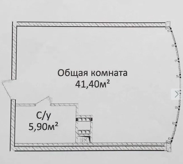Продаж Квартира 1-кімнатна на просп. Гагарина (просп. Леси Украинки), 19в Odessa - photo 16