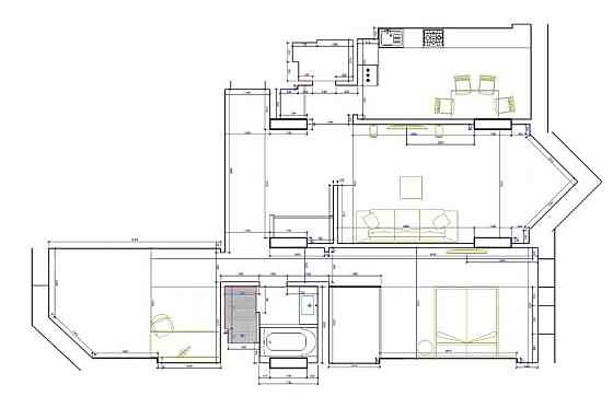 Оренда Квартира 3-кімнатна, 6/23 поверх на ул. Александра Мишуги, 2 Kiev