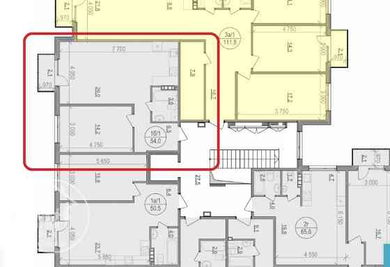 Продаж Квартира 1-кімнатна, 4/4 поверх на Бічна зелена, 101 Басівка