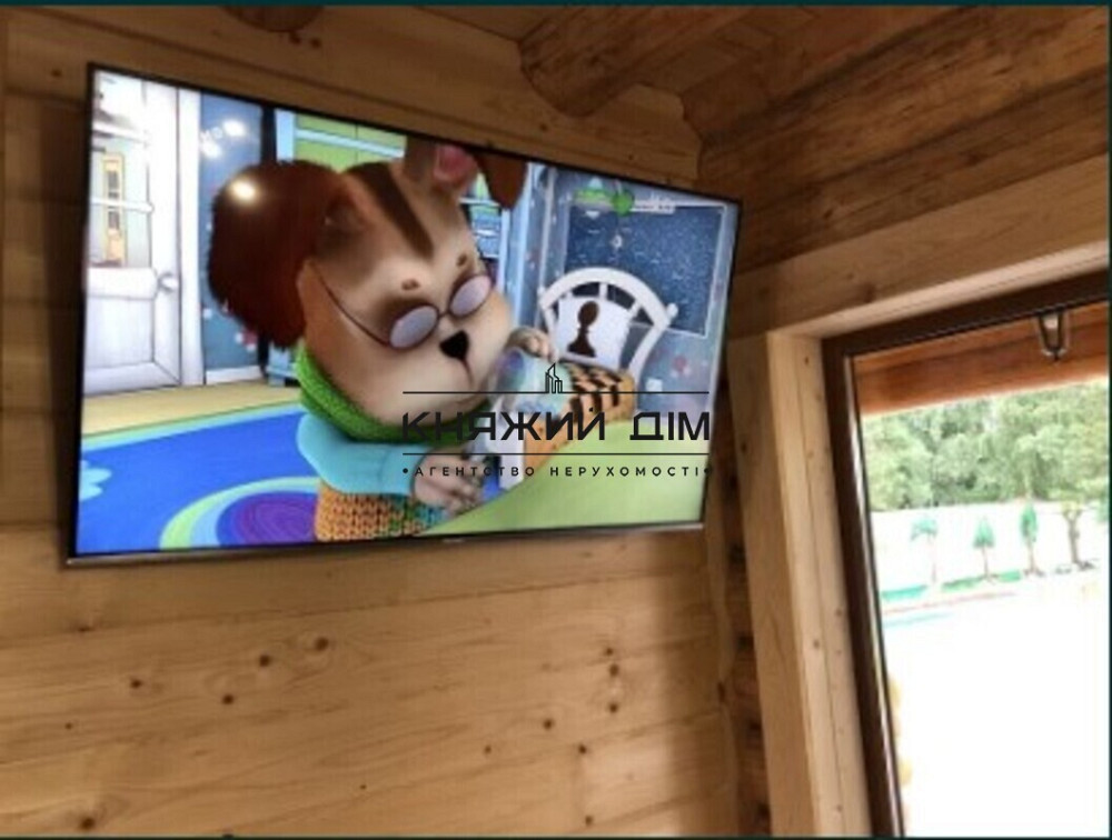 Новый Эко-дом со смереки у Десны, с бассейном + сауна (чан) КГ Гавань. № 139000  - фото 13