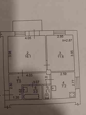 Продаж Квартира 2-кімнатна, 2/2 поверх на Велика Кільцева дорога, 2 Київ