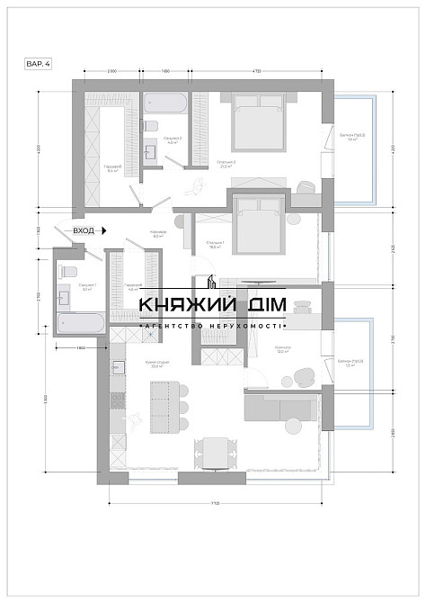 Продається 3-Х Кімнатна квартира ЖК ФРАНЦУЗЬКИЙ КВАРТАЛ 2 Київ - фото 11