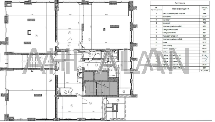 Оренда офісне приміщення на вул. Підвисоцького Професора приміщень - 6, поверх - 3/10 Kiev - photo 14