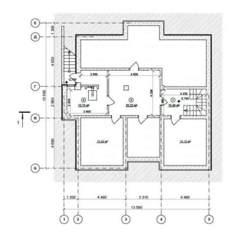 Продаж 2-поверховий Будинок з ділянкою 10 сот 410 кв.м   Гора - фото 3