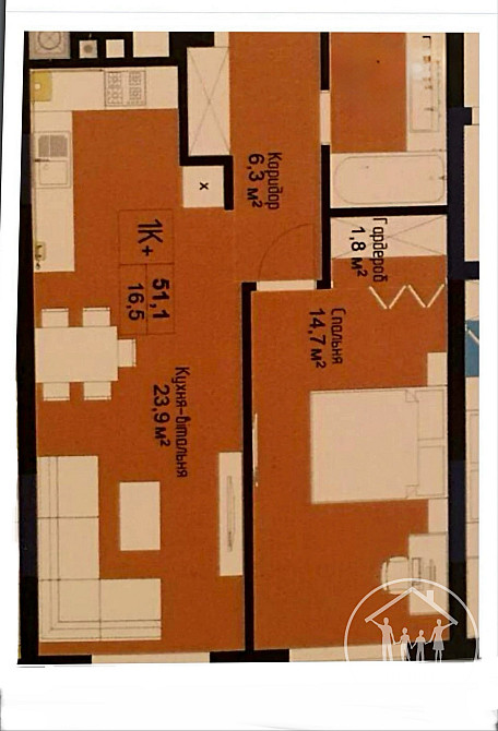 Продаж 1к Квартира 52 кв.м Пимоненка Львів - фото 11