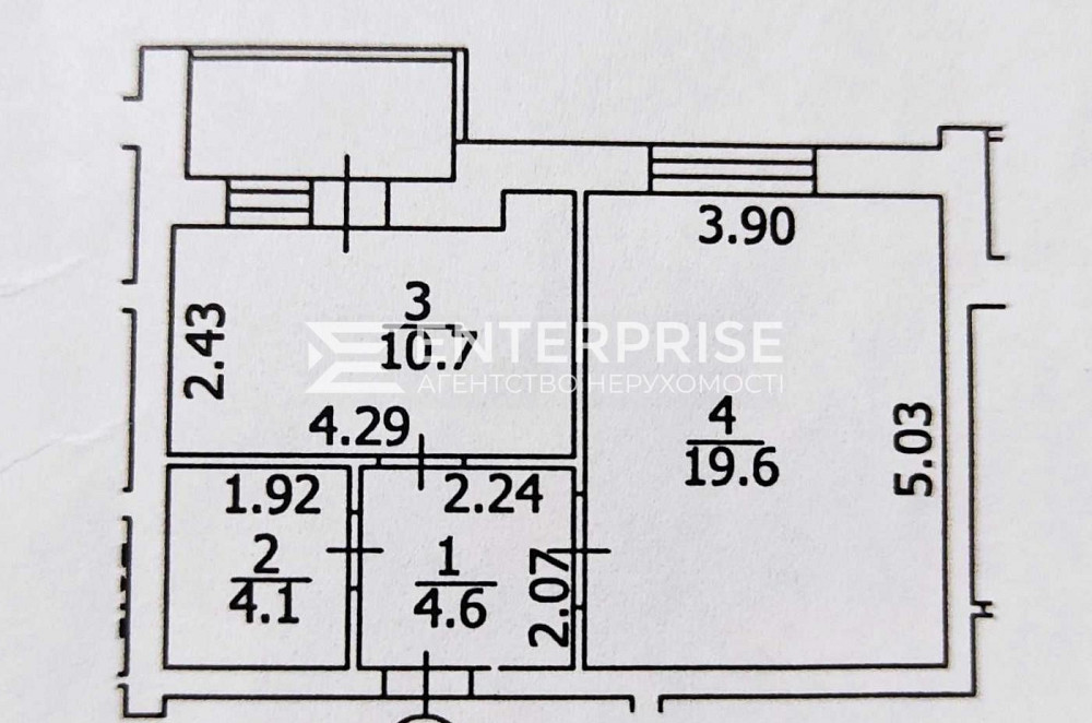 Продаж Квартира 1-кімнатна, 4/10 поверх на вул. Ветряные Горы Киев - изображение 6