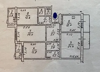 Просторная квартира на Вузовском Одесса - изображение 15