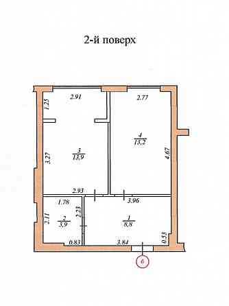 Продаж Квартира 1-кімнатна, 2/4 поверх на Шпитальна Тернопіль
