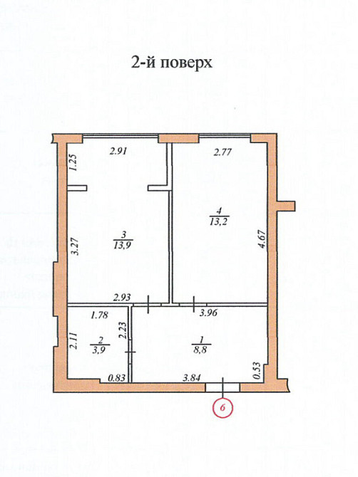 Продаж Квартира 1-кімнатна, 2/4 поверх на Шпитальна Тернопіль - фото 2