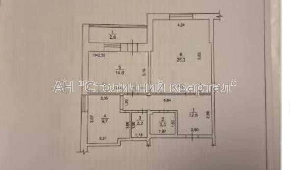 Продаж Квартира 2-кімнатна, 24/25 поверх на Братства тарасівців вул., 12/37 Киев - изображение 15
