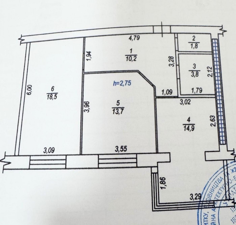 Оренда 2к Квартира 64 кв.м Соборна вул. Рівне - фото 12