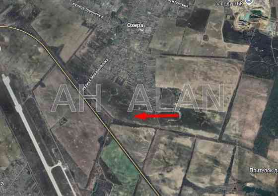 Продаж земельної ділянки 11.2 га Озера
