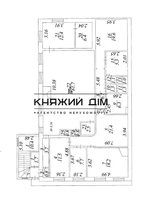 Оренда офісне приміщення на Межигорская ул. поверх - 4/4 Kiev - photo 4