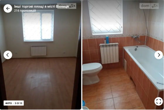 Оренда торгове приміщення на Некрасова поверх - 1 Винница